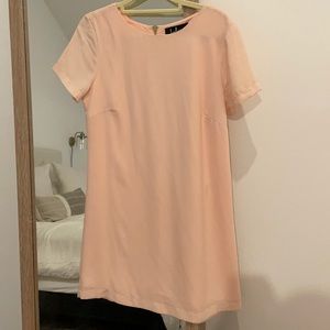 Blush Pink Shift Dress Lulus